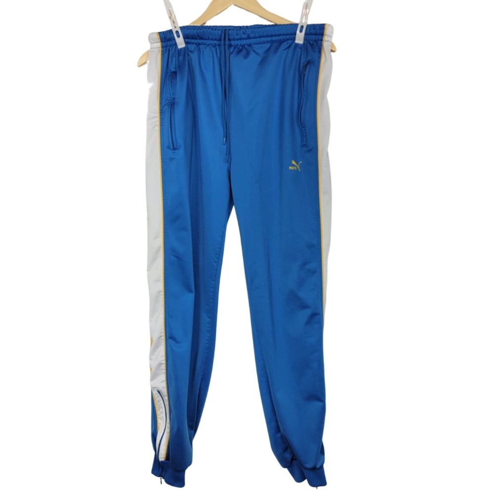 PUMA Vintage Blue Track Pants Size Large